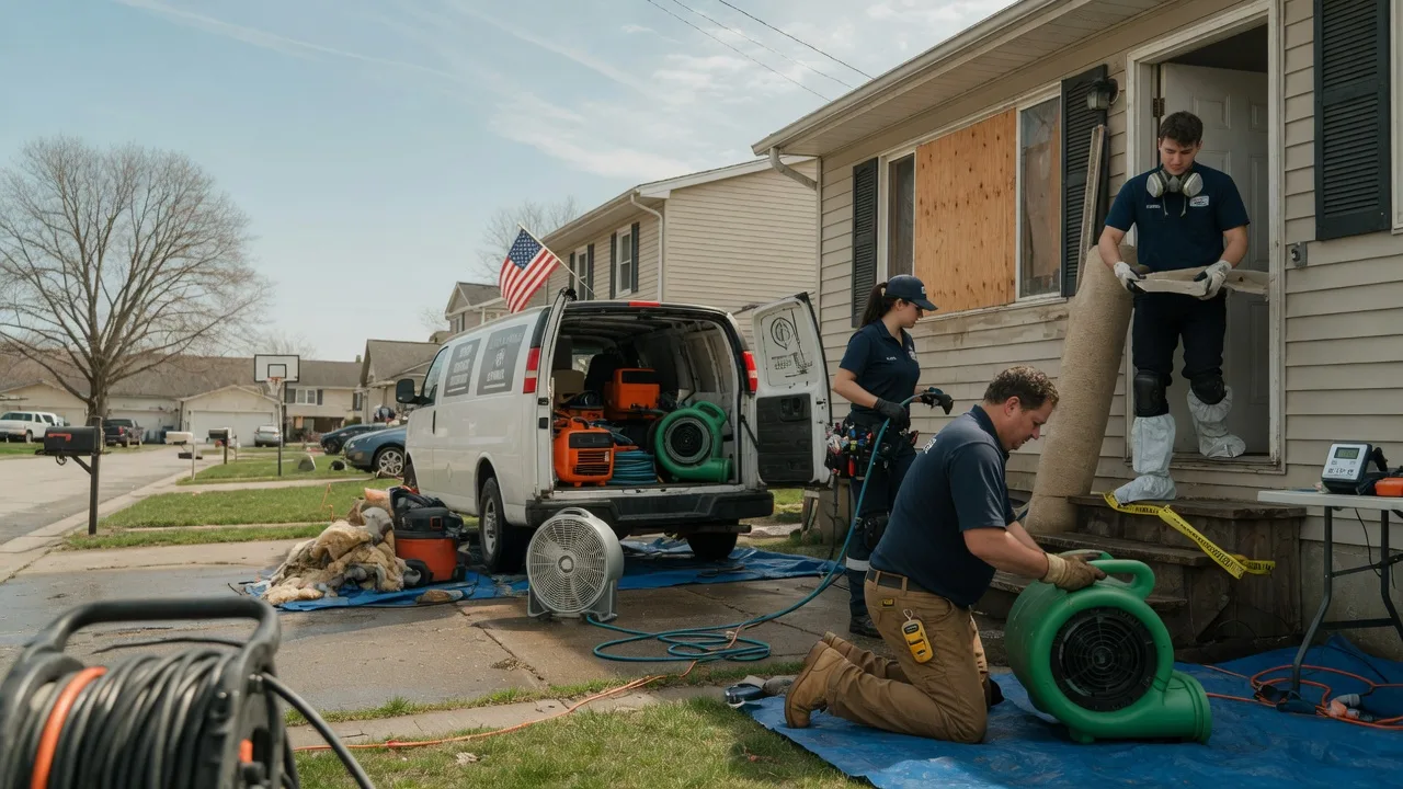 Water Damage Restoration in Chili, WI near me